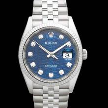 Thumbnail von Rolex Datejust 36 126234-0011 - Datejust 36 Automatic Blue Dial Diamond Markers Jubilee Ladies Watch </h1>