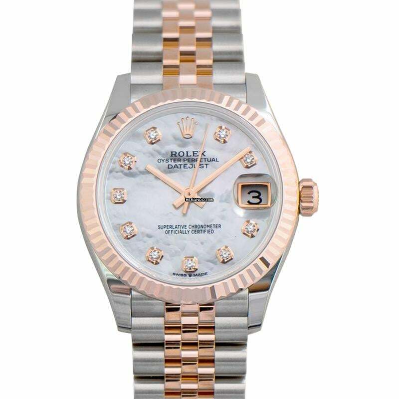 Rolex Datejust 31 278271-0026 - Datejust 31 Automatic Mother of Pearl Dial Diamond Markers Jubilee Watch </h1>