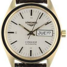 Thumbnail von Longines Conquest Gents Autmatic Wristwatch Conquest Automatic Day-Date </h1>