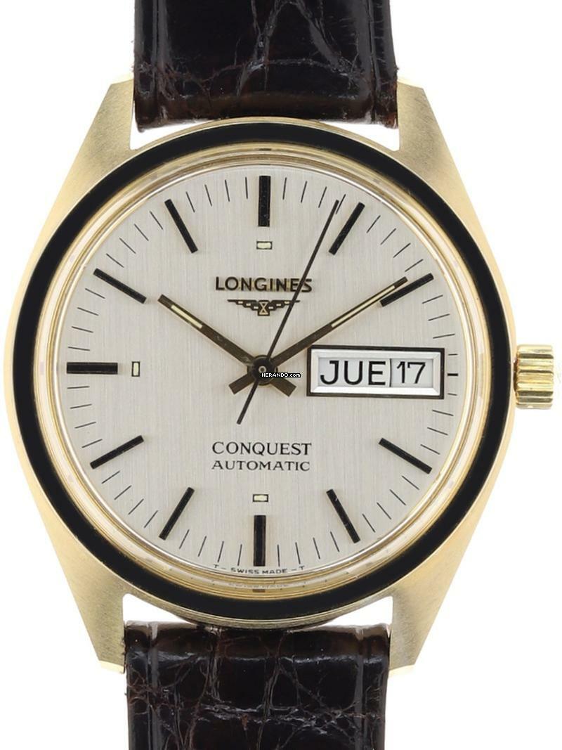 Longines Conquest Gents Autmatic Wristwatch Conquest Automatic Day-Date </h1>