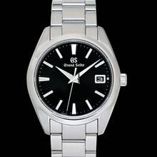Thumbnail von Grand Seiko Heritage Collection SBGP011 - 9F Quartz Quartz Black Dial Steel Men's Watch </h1>