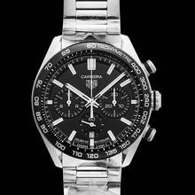 Thumbnail von TAG Heuer Carrera CBN2A1B.BA0643 - Carrera Automatic Black Dial Stainless Steel Men's Watch </h1>