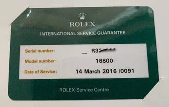 Thumbnail von Rolex Submariner Date COMEX 168000 Submariner Triple ZERO Limitiert 100 Stück/Pieces Tritium Zifferblatt und Zeiger alles im Original Zustand !!