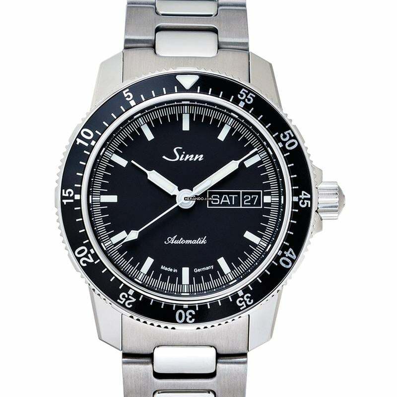  Sinn 104 104.010 - 104 St Sa I Pilot Watch Stainless Steel Black Dial 41mm </h1> 
