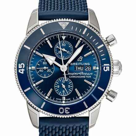  Breitling Superocean Heritage II Chronograph A13313161C1S1 - Superocean Heritage II Chronograph Automatic Blue Dial Men's Watch </h1> 