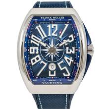 Thumbnail von Franck Muller Vanguard V 45 SC DT AC YACHT (BL) - VANGUARD Automatic blue Dial Stainless Steel Men's Watch </h1>