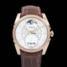 Thumbnail von Parmigiani Fleurier Tonda PFC283-1063300-HA4021 - Tonda Automatic White Mother of Pearl Dial Rose Gold Ladies Watch </h1>