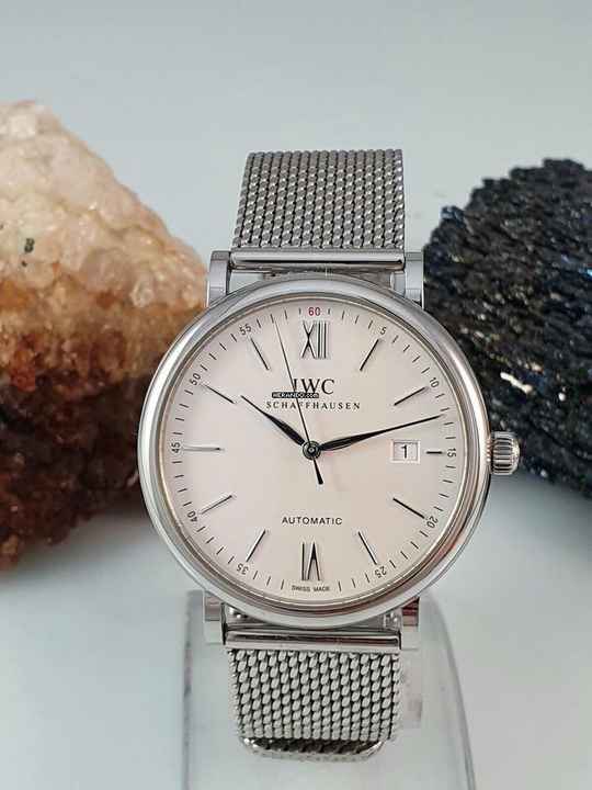  IWC Portofino Automatic Edelstahl | Großes Ø 40 Mm | 5300 Euro | Iw010041 </h1> 