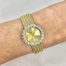 Thumbnail von Movado 14K Yellow & White Gold Ladies Watch FACTORY DIAMONDS 2TCW+ </h1>
