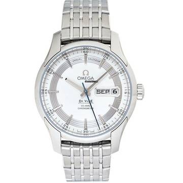  Omega De Ville Hour Vision 431.30.41.22.02.001 - De Ville Hour Vision Co-Axial Annual Calendar 41 mm Automatic Silver </h1> 