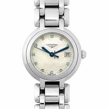 Thumbnail von Longines PrimaLuna L81104876 - PrimaLuna Quartz White Mother of Pearl Dial Diamond Ladies Watch </h1>