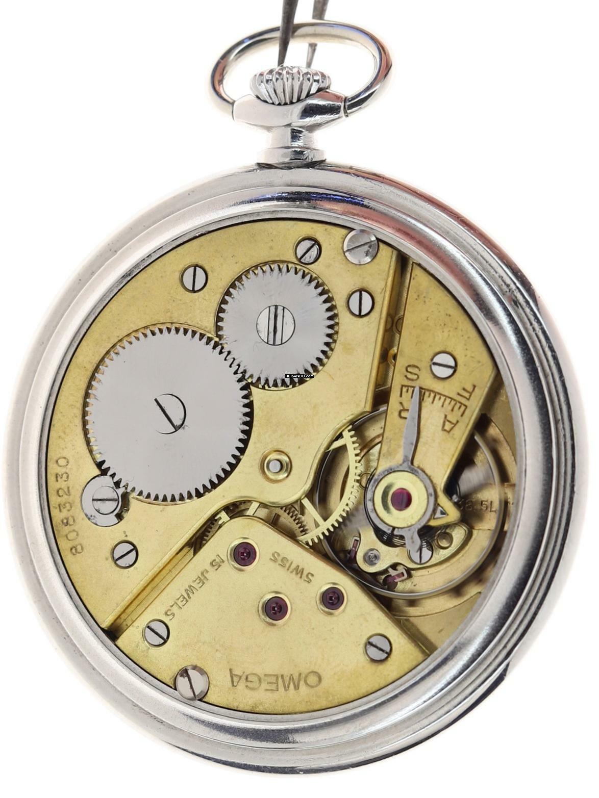 Thumbnail von Omega Taschenuhr Gents elegant Pocket Watch Ref. 374-13