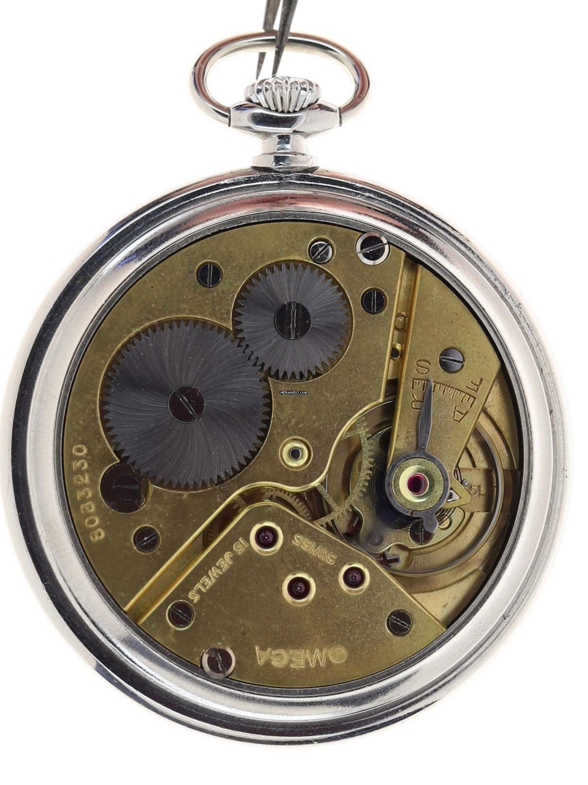 Thumbnail von Omega Taschenuhr Gents elegant Pocket Watch Ref. 374-13