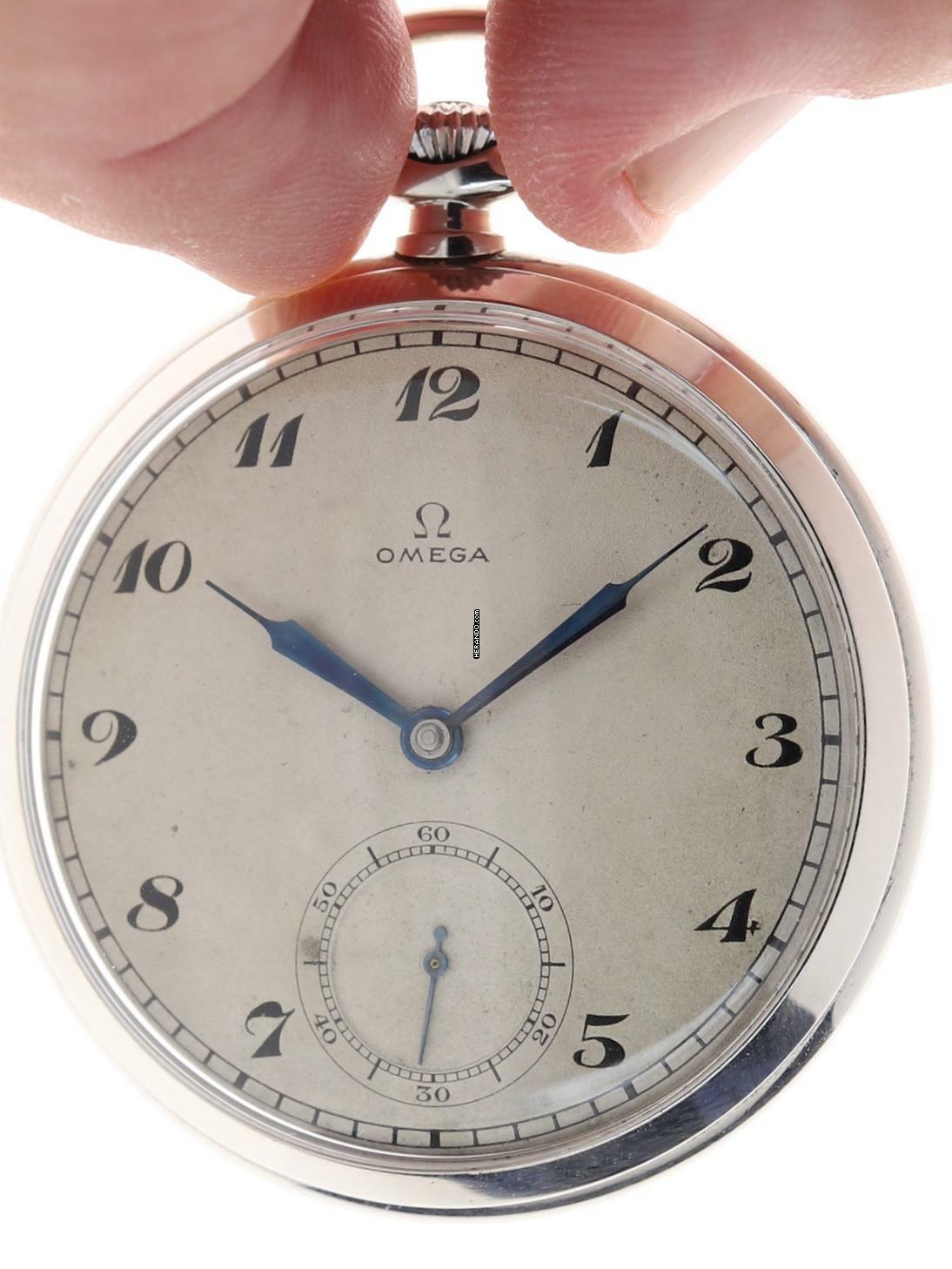 Thumbnail von Omega Taschenuhr Gents elegant Pocket Watch Ref. 374-13