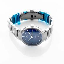 Thumbnail von Rado Centrix R30010202 - Centrix Automatic Blue Dial Stainless Steel Men's Watch </h1>