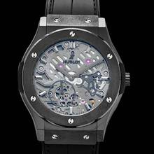 Thumbnail von Hublot Classic Fusion Ultra-Thin 545.CM.0140.LR - Classic Fusion Ultra-Thin Skeleton All Black Automatic Skeleton Dial Cera </h1>