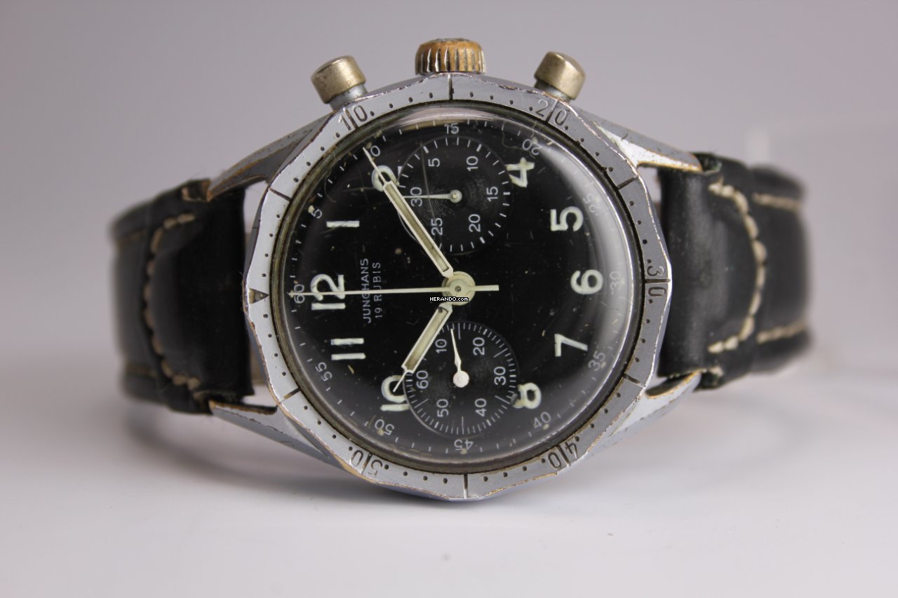 Thumbnail von Junghans Pilot J88 Vintage Chronograph #2211 aus 1958