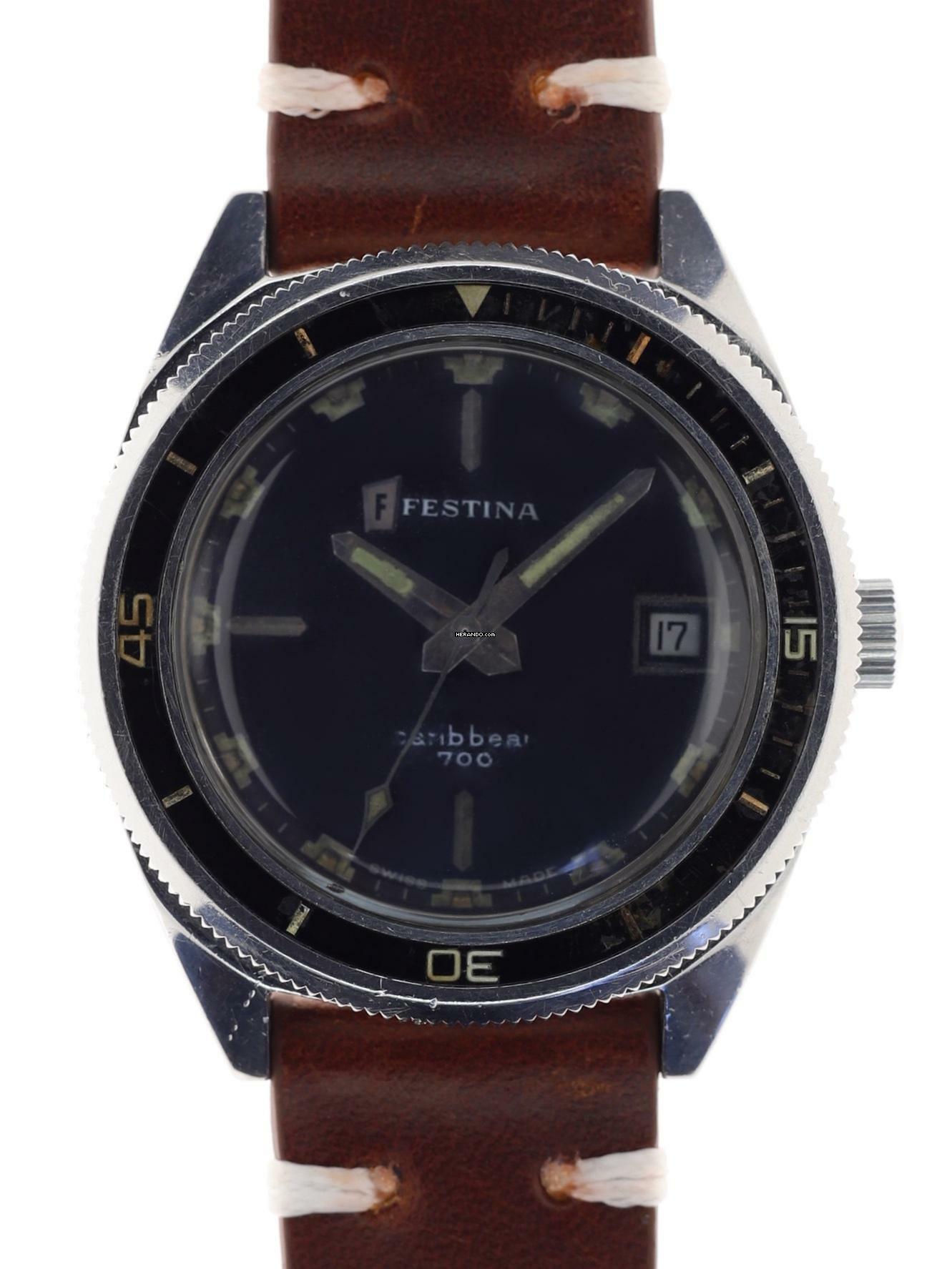 Festina Gents Automatic Scuba Divers Wristwatch Caribbean 700 m </h1>