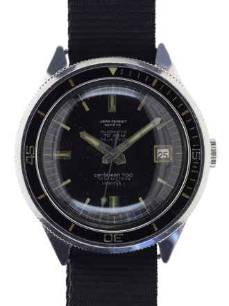 Jean Perret Gents Automatic Scuba Divers Wristwatch Caribbean 700 m </h1> 