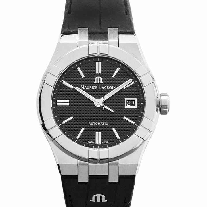  Maurice Lacroix AIKON AI6007-SS001-330-1 - Aikon Automatic Black Dial Men's Watch </h1> 