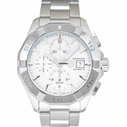  TAG Heuer Aquaracer 300M CAY2111.BA0927 - Aquaracer Chronograph Automatic Silver Dial Men's Watch </h1> 