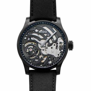  Mido Multifort M032.605.47.410.00 - Multifort Mechanical Skeleton Limited Edition Manual-winding Black Di </h1> 