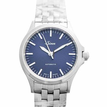  Sinn 556 556.0104 - 556 I B Stainless Steel fine link Blue Dial 38.5mm Men's Watch </h1> 