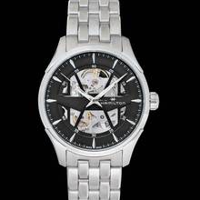 Thumbnail von Hamilton Jazzmaster H42535180 - Jazzmaster Automatic Skeleton Dial Stainless Steel Men's Watch </h1>
