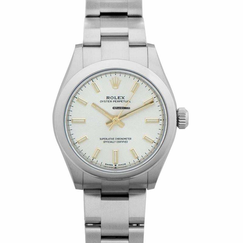 Rolex Oyster Perpetual 31 277200 - Oyster Perpetual 31 Stainless Steel Automatic Silver Dial Ladies Watch </h1>