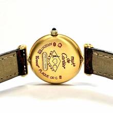 Thumbnail von Cartier VERMEIL COLISÈE 150th Anniversary LMT ED Quartz GP Argent Watch 0.67TCW DIAMONDS </h1>