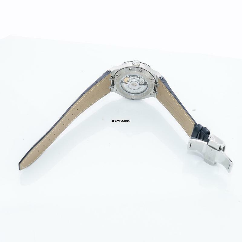 Thumbnail von Maurice Lacroix AIKON AI6008-SS001-430-1 - Aikon Automatic Blue Sun brushed Clous de Paris Dial Men's Watch </h1>