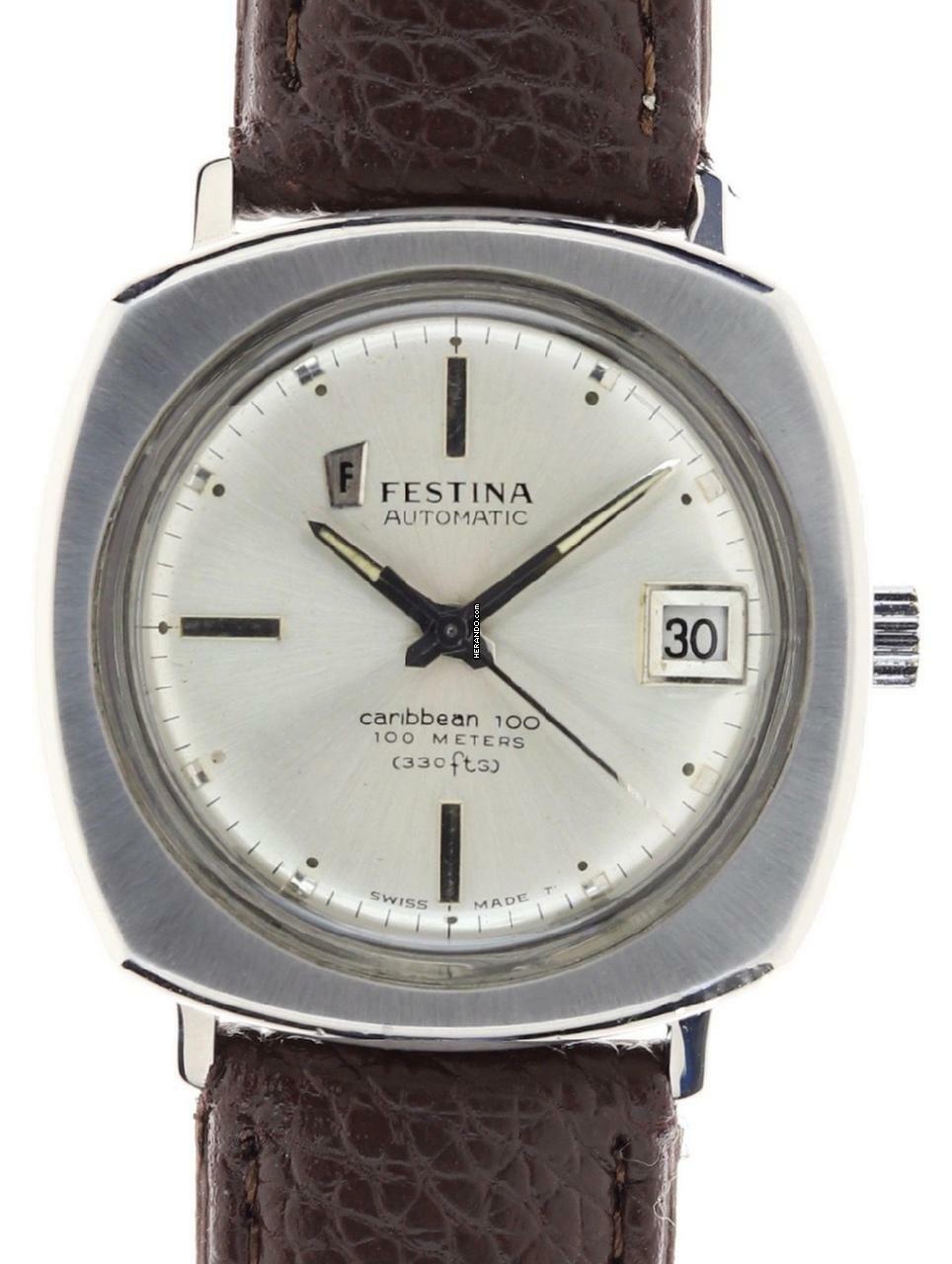 Festina Gents Automatic Divers Wristwatch Caribbean 100 m / 330 feet </h1>