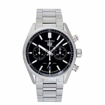  TAG Heuer Carrera CBN2010.BA0642 - Carrera Automatic Black Dial Stainless Steel Men's Watch </h1> 