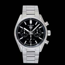 Thumbnail von TAG Heuer Carrera CBN2010.BA0642 - Carrera Automatic Black Dial Stainless Steel Men's Watch </h1>