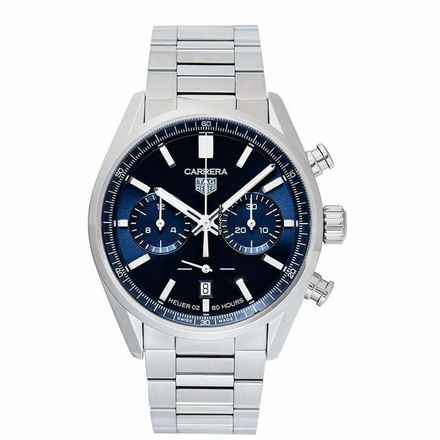  TAG Heuer Carrera CBN2011.BA0642 - Carrera Automatic Blue Dial Stainless Steel Men's Watch </h1> 