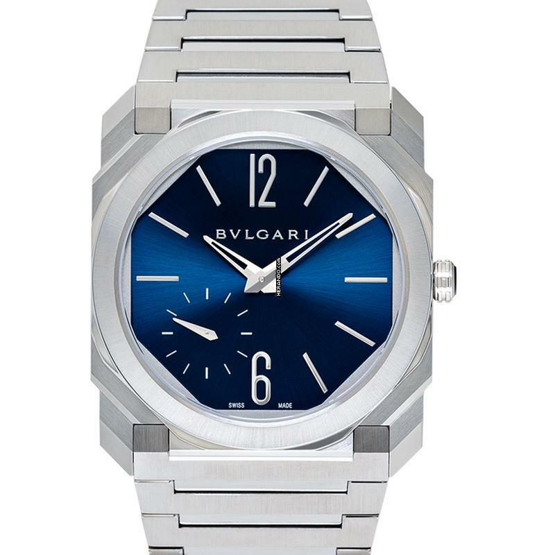  Bulgari Octo 103431 - Octo Finissimo Extra Thin 40mm Automatic Blue Dial Men's Watch </h1> 