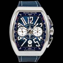 Thumbnail von Franck Muller Vanguard V 45 CC DT AC YACHT (BL) - VANGUARD Automatic Blue Dial Stainless Steel Men's Watch </h1>