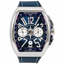 Thumbnail von Franck Muller Vanguard V 45 CC DT AC YACHT (BL) - VANGUARD Automatic Blue Dial Stainless Steel Men's Watch </h1>
