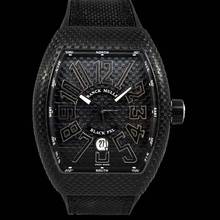 Thumbnail von Franck Muller Vanguard V 45 SC DT BLK PXL AC NR BR AC - VANGUARD Automatic Black Dial Titanium Men's Watch </h1>