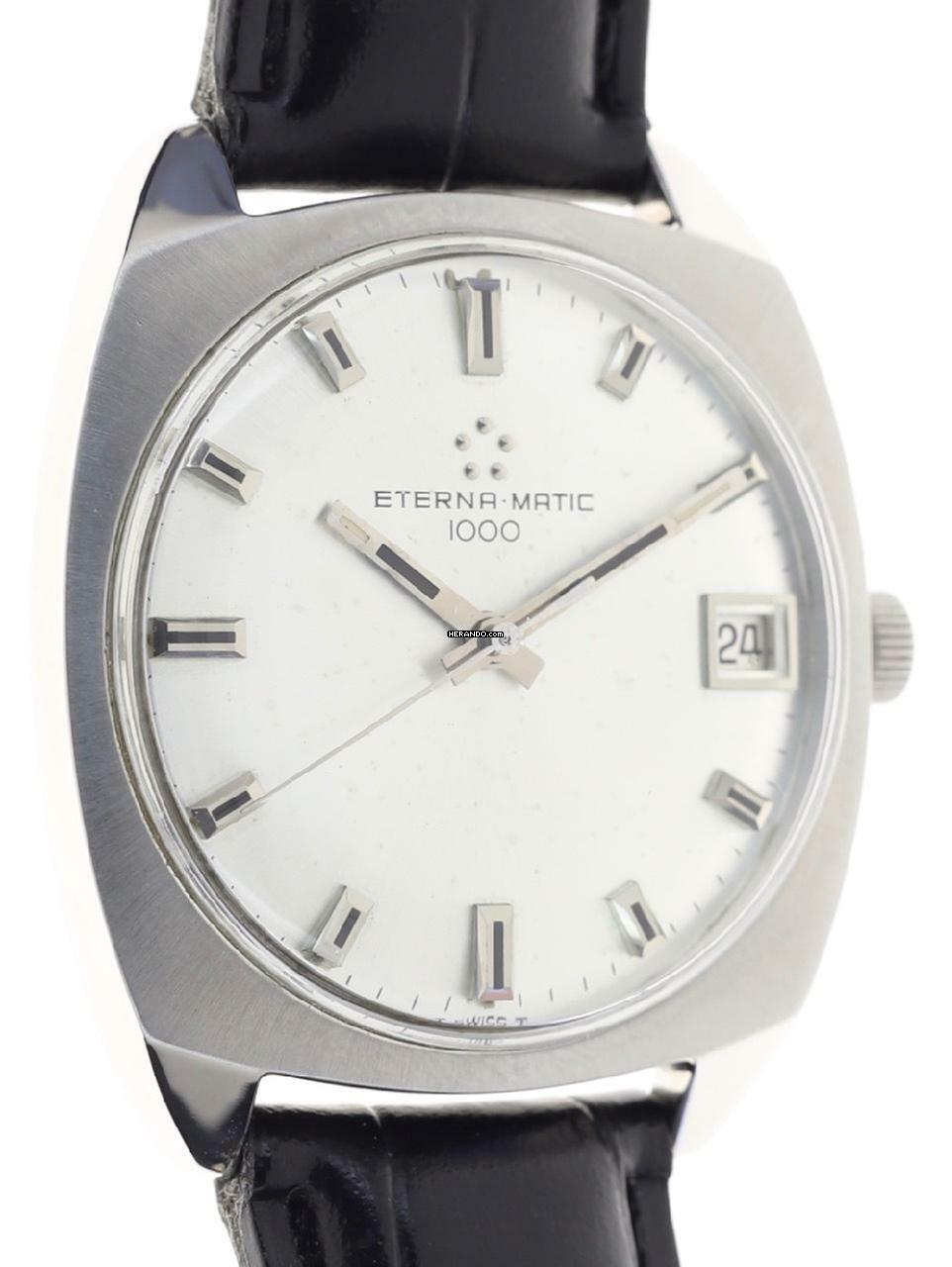 Thumbnail von Eterna Matic Gents Automatic Wristwatch Eterna – Matic 1000 </h1>