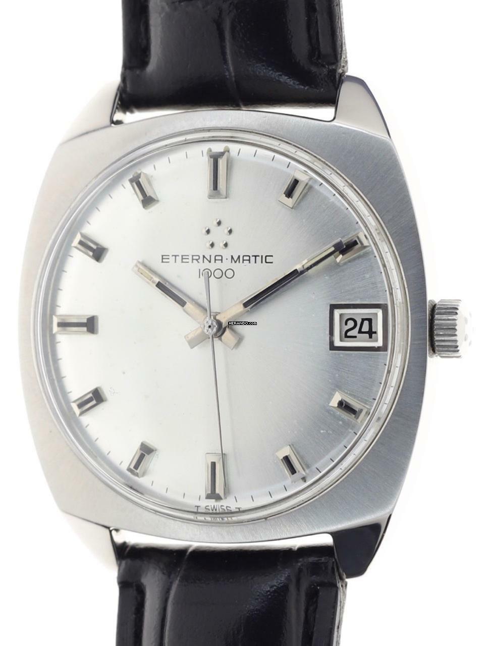 Thumbnail von Eterna Matic Gents Automatic Wristwatch Eterna – Matic 1000 </h1>