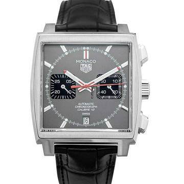  TAG Heuer Monaco Calibre 12 CAW211J.FC6476 - Monaco Calibre 12 Limited Edition Chronograph Grey Dial Men's Watch </h1> 