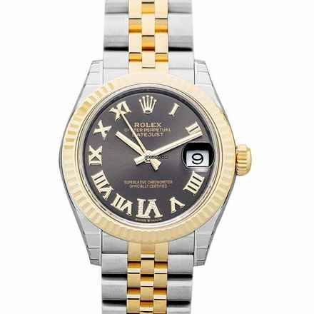  Rolex Datejust 31 278273-0018 - Datejust 31mm Stainless Steel and Yellow Gold Automatic Grey Dial Ladies Wat </h1> 