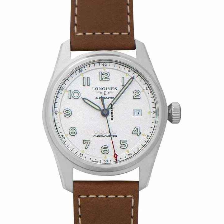  Longines Spirit L38104732 - Longines Spirit Automatic White Dial Stainless Steel Men's Watch </h1> 