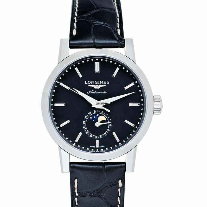  Longines Heritage L48264520 - Heritage 1832 Automatic Black Dial Men's Watch </h1> 