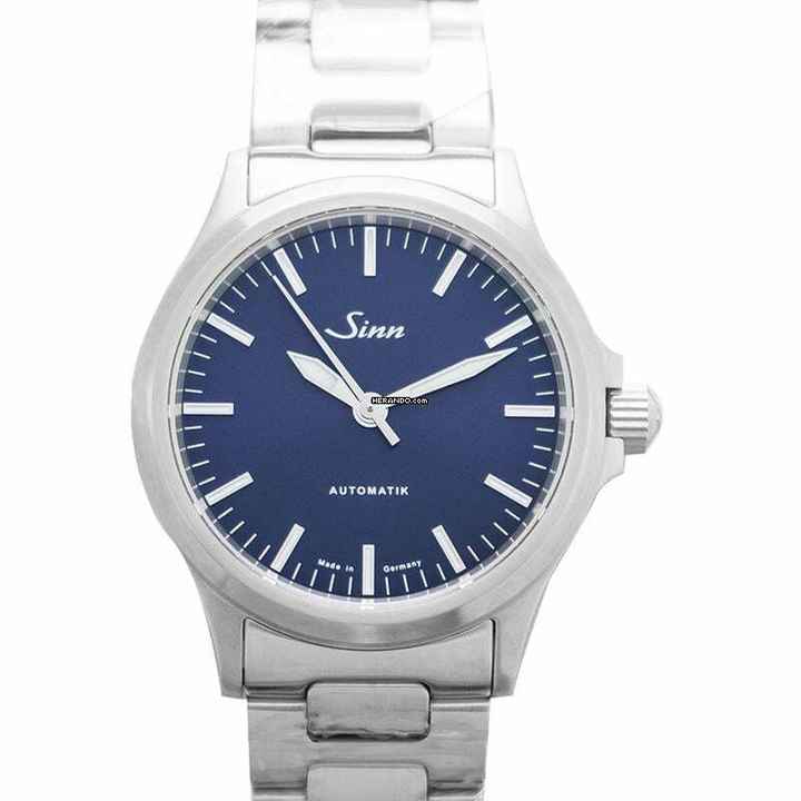  Sinn 556 556.0104 - Series 556 I B Instrument Sporty Elegant Blue Dial Solid Two-Link Stainless Ste </h1> 