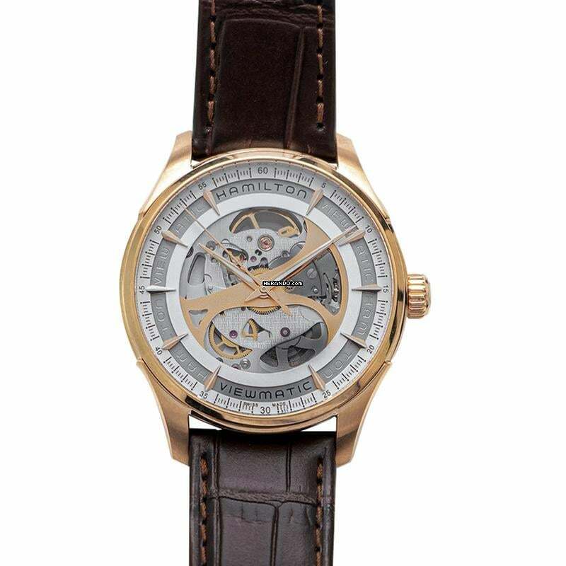 Hamilton Jazzmaster Viewmatic H42545551 - Jazzmaster Viewmatic Skeleton Gent Auto Automatic Skeleton Dial Stainless Stee </h1>