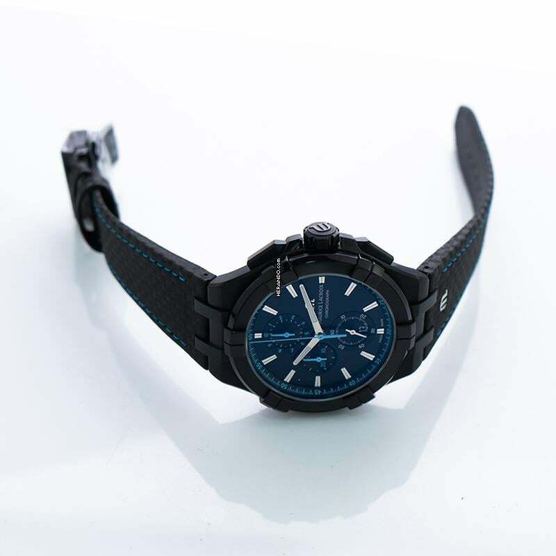 Thumbnail von Maurice Lacroix AIKON AI1018-PVB01-337-1 - Aikon Chronograph Quartz Black Dial Men's Watch </h1>