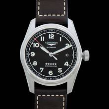 Thumbnail von Longines Spirit L38104530 - Longines Spirit Automatic Black Dial Stainless Steel Men's Watch </h1>