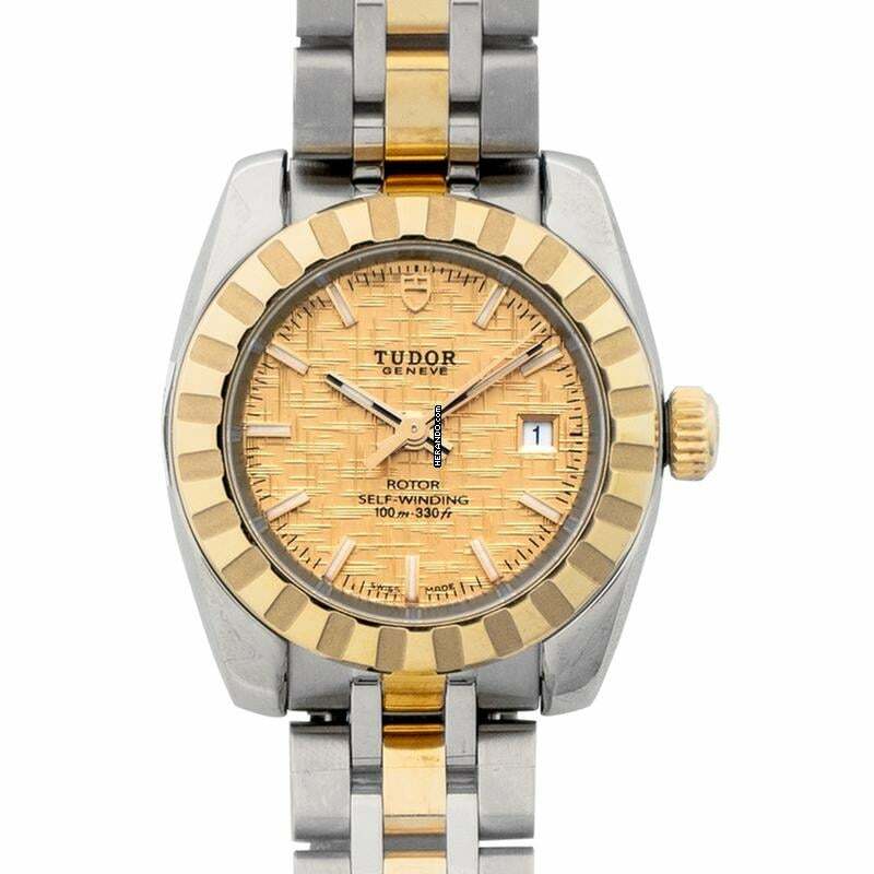 Tudor Classic 22013 - Classic Date Champagne / Yellow gold toned steel Ø28.00 mm </h1> 